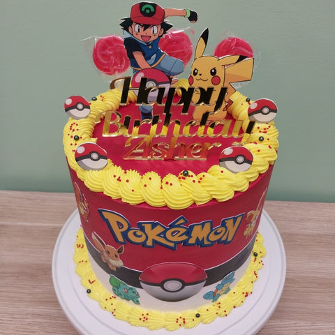 Tall Pokemon Cake