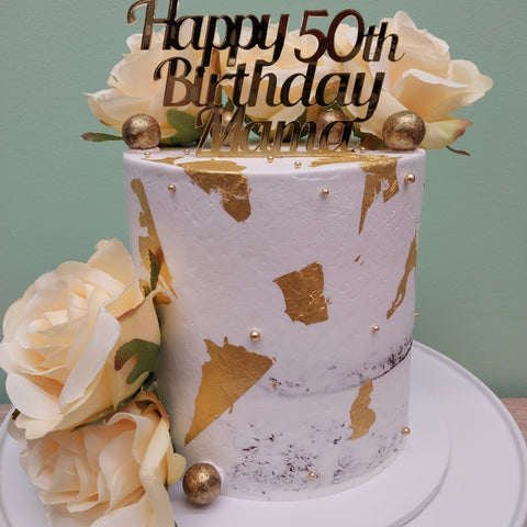 Tall Semi Naked Cake