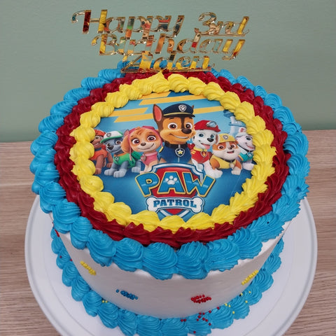 Vegan - Kids Theme Cake