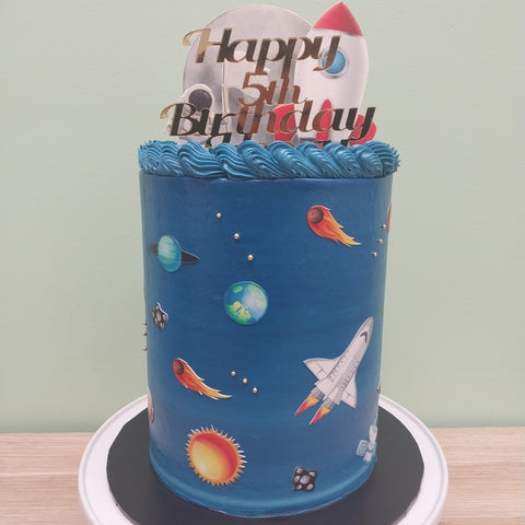 Space rocket cake delivery melbourne 