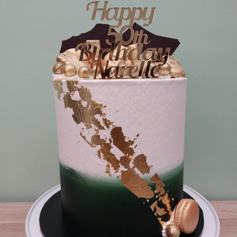 Baptism Tall Chocolates Cake