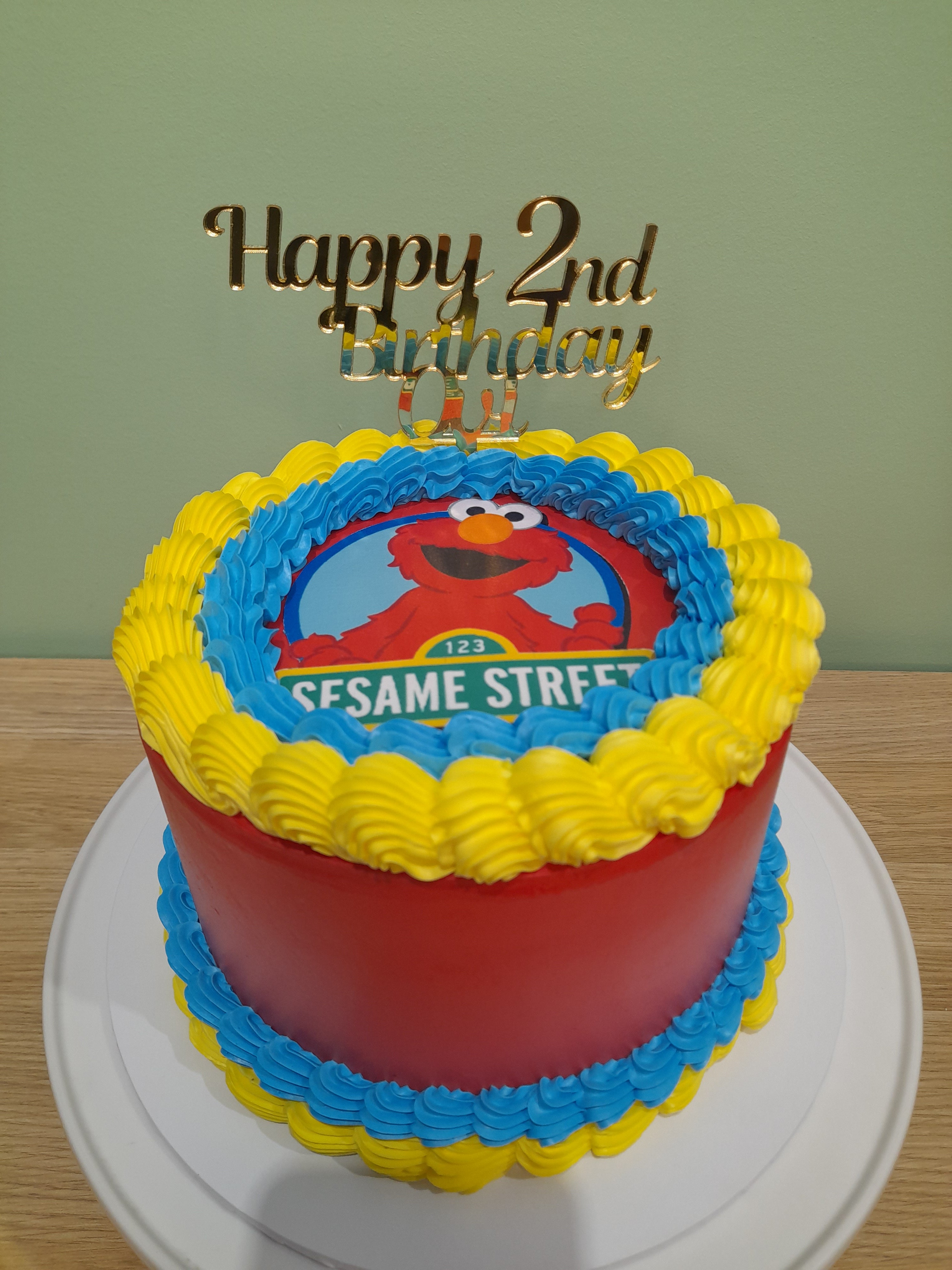 Sesame Street Cake Melbourne Free Delivery – Stylish Cakes