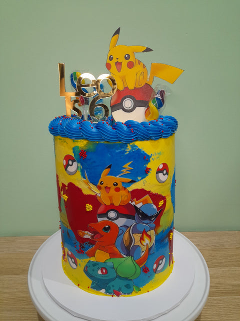 Tall Kids Theme Cake