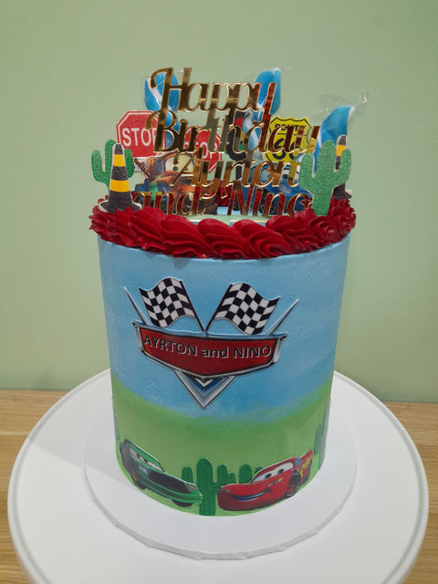 Tall Kids Theme Cake