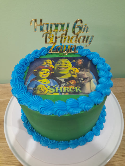 Shrek Cake