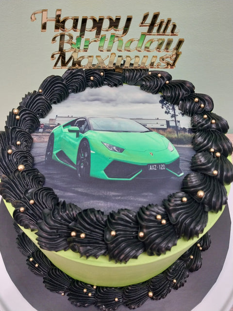 Photo Slab Cake