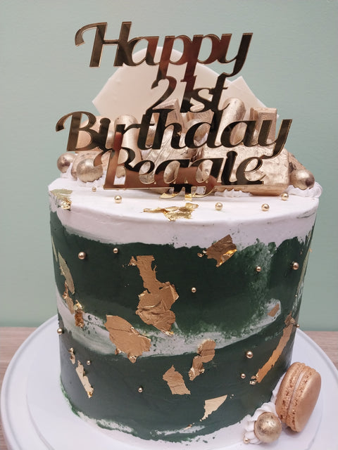 Engagement Tall Chocolates Cake