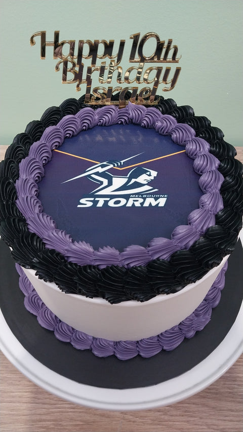 Melbourne Storm Cake
