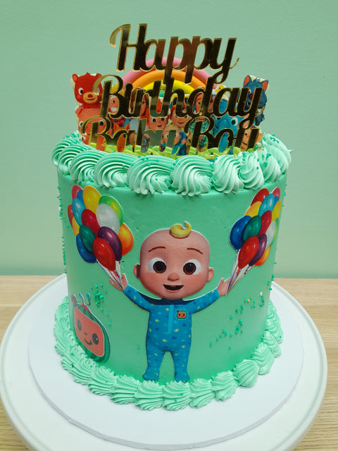 Vegan - Tall Kids Theme Cake