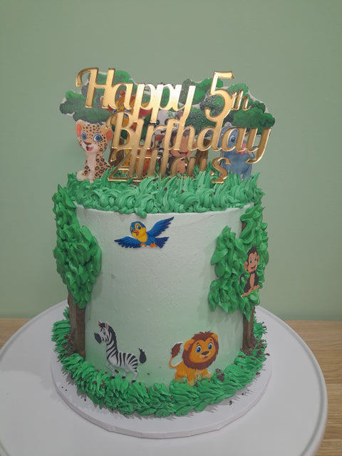 Tall Kids Theme Cake