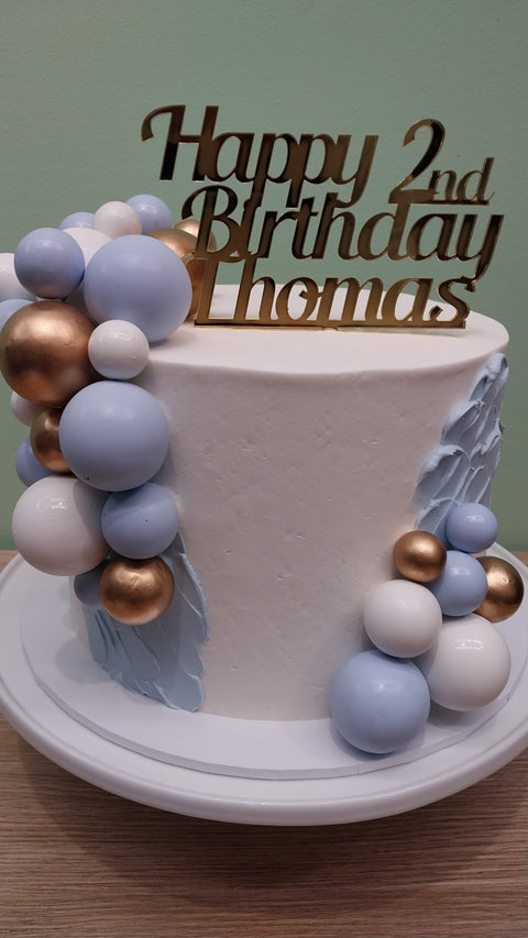 Tall Balloon Cake