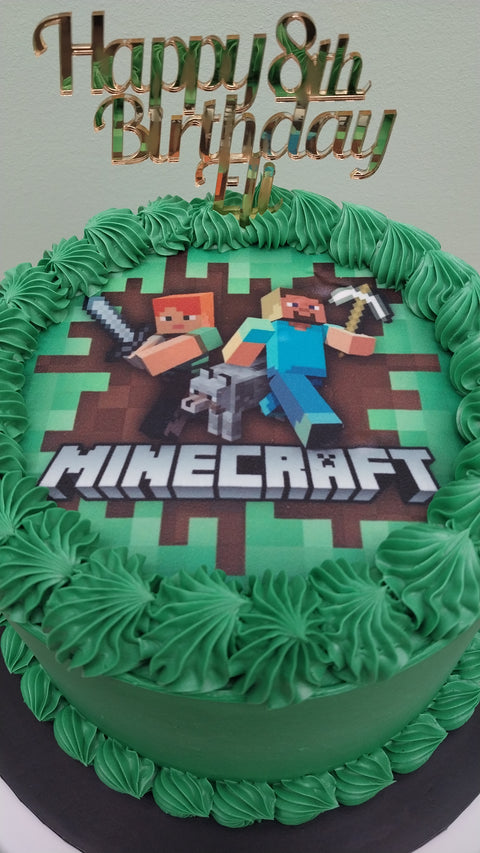 Minecraft Cake
