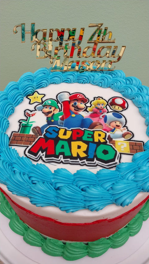 Super Mario Cake