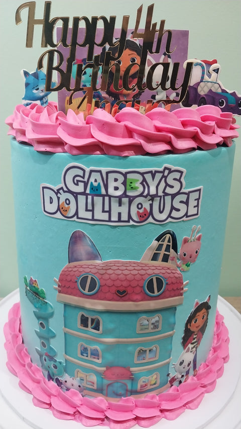 Tall Gabby's Dollhouse Cake