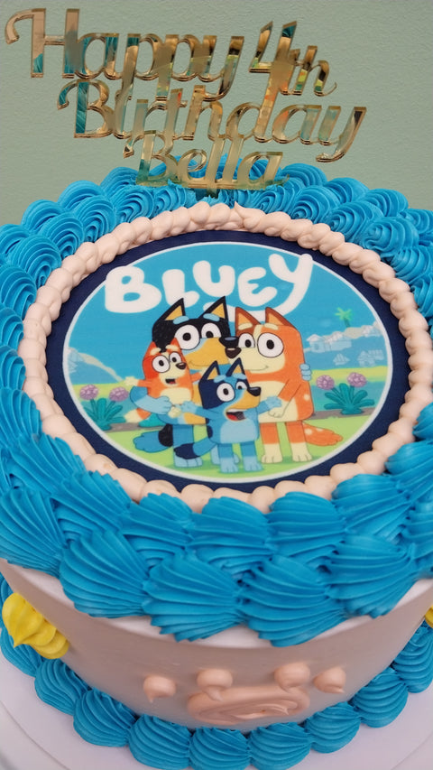 Bluey Cake