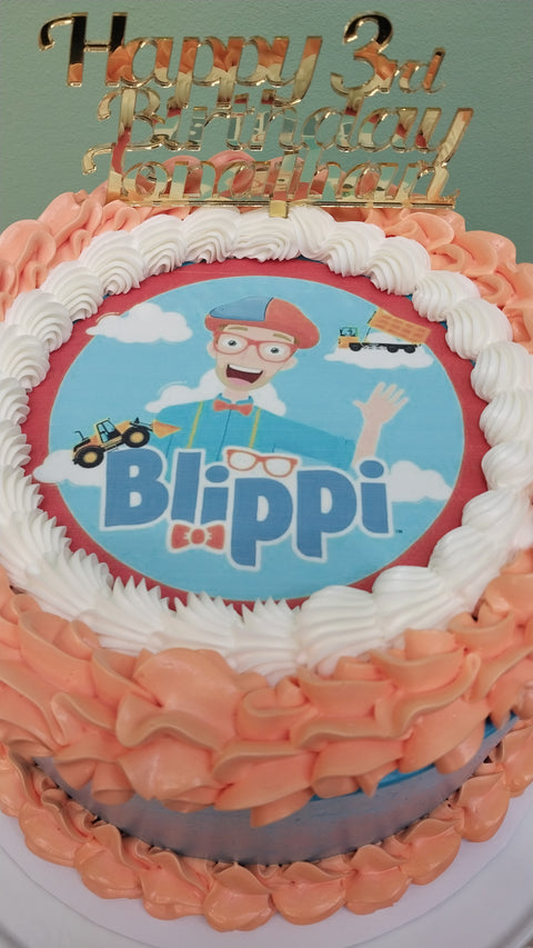 Blippi Cake