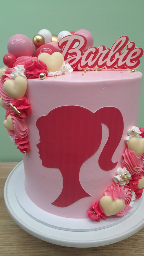 Tall Barbie Cake