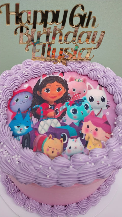 Gabby's Dollhouse Cake