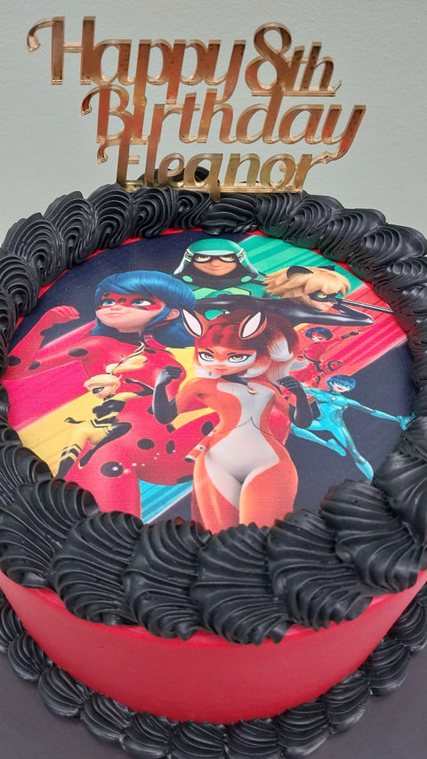 Miraculous Ladybug Cake