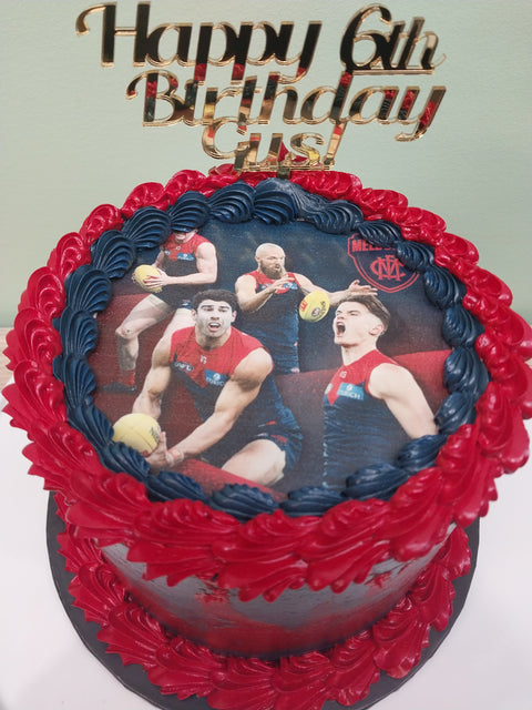 Melbourne AFL Cake