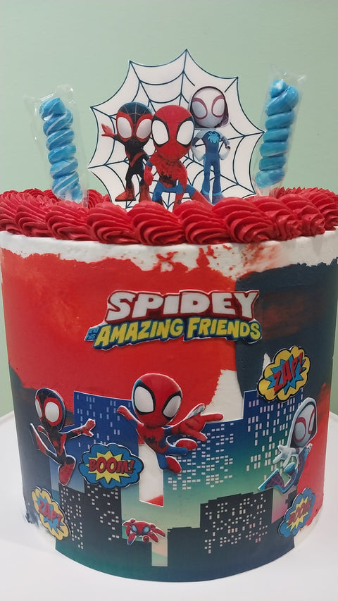 Tall Kids Theme Cake