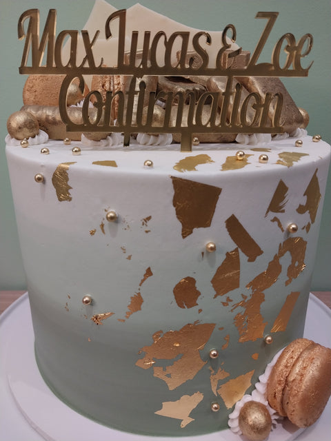Confirmation Tall Chocolates Cake