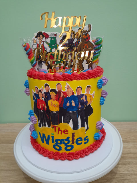 Tall Kids Theme Cake