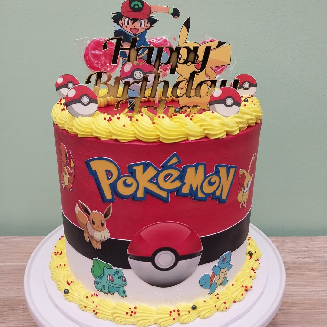 Pokemon Cake | Pokemon birthday cake, Pokemon cake, Birthday cake kids