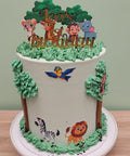 Jungle animals cake delivery melbourne 
