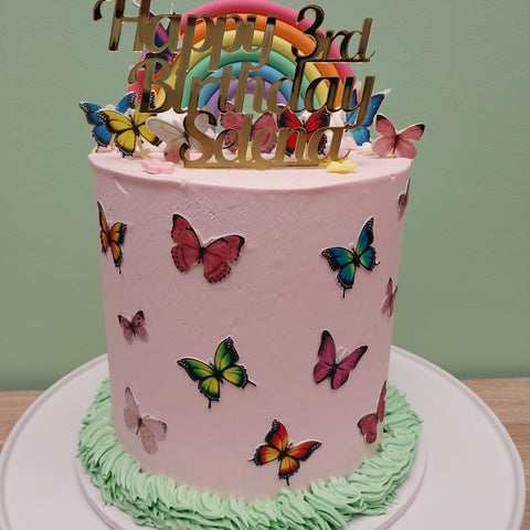 Tall Butterfly Cake