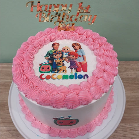 Vegan & Gluten Free Cake - Kids Theme Cake