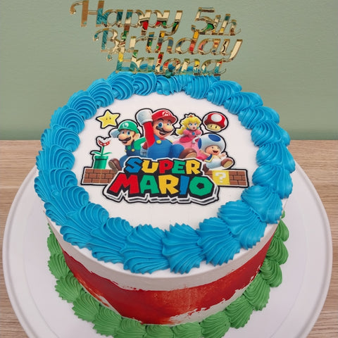 Mario Graduation Cake Super Mario Cake Melbourne Free Delivery – Stylish Cakes Co.