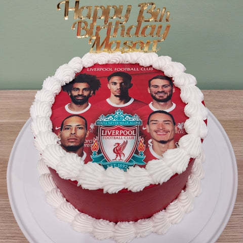 Liverpool FC Cake