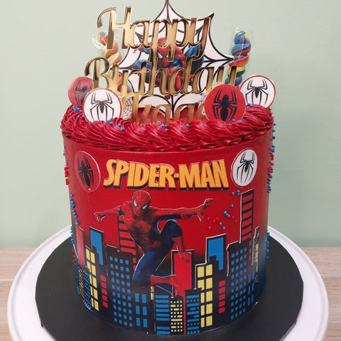 Spiderman cake delivery melbourne 