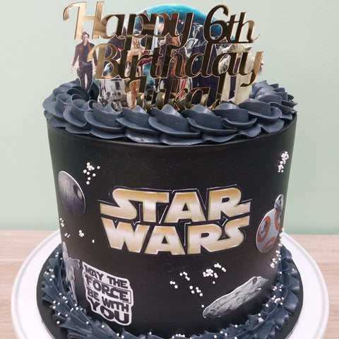 Tall Star Wars Cake