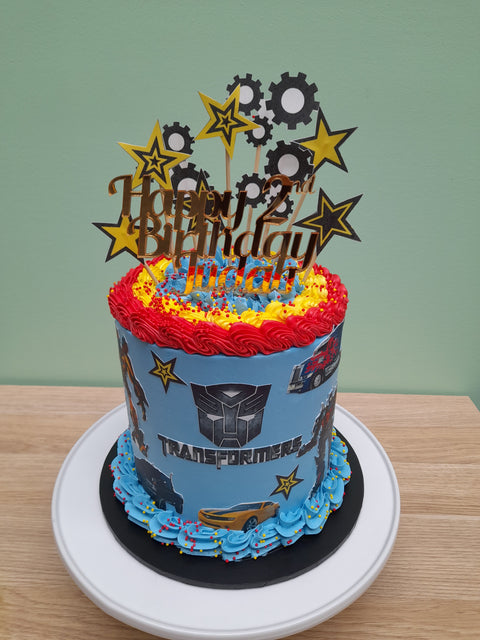 Transformers cake delivery melbourne 