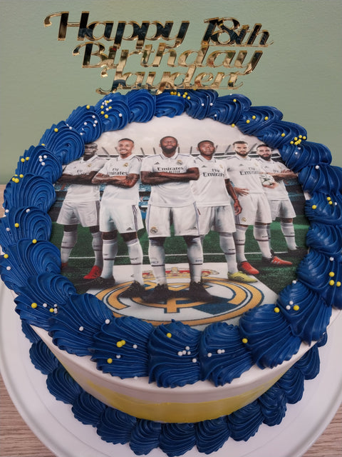 Real Madrid FC Cake