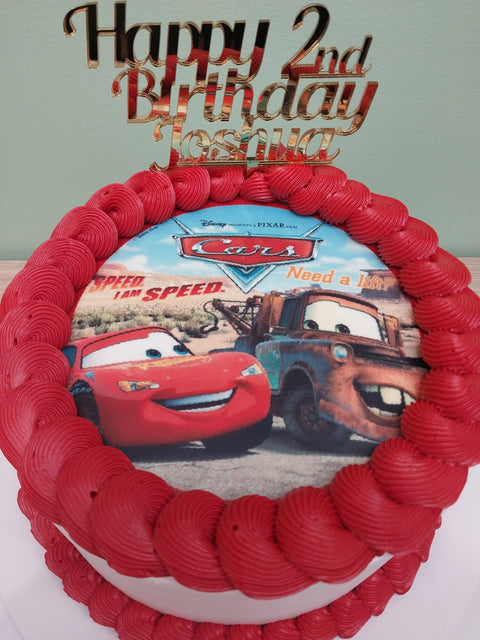 Disney Cars Movie Cake