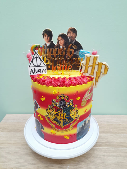 Tall Harry Potter Cake