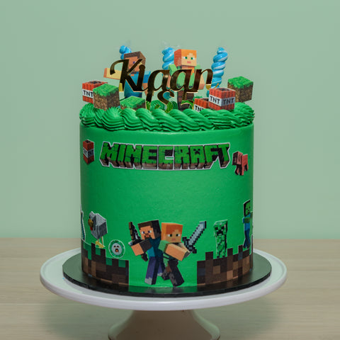 Minecraft cake delivery melbourne 