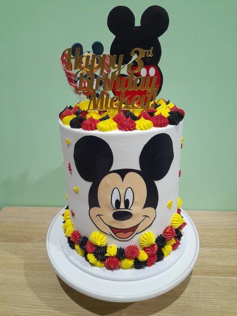 Tall Mickey Mouse Cake