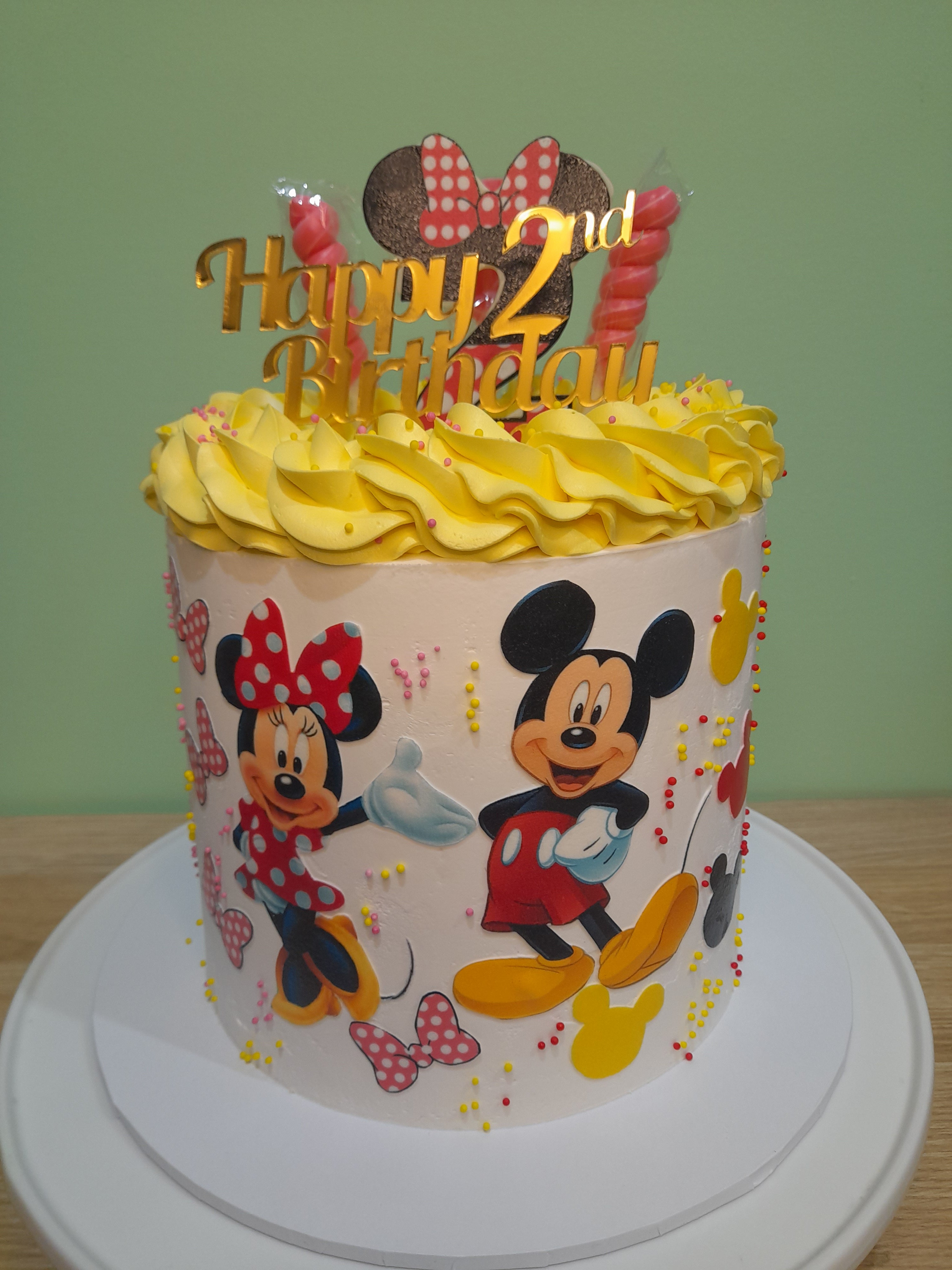 Mickey & Minnie Mouse Cake Melbourne Stylish Cakes
