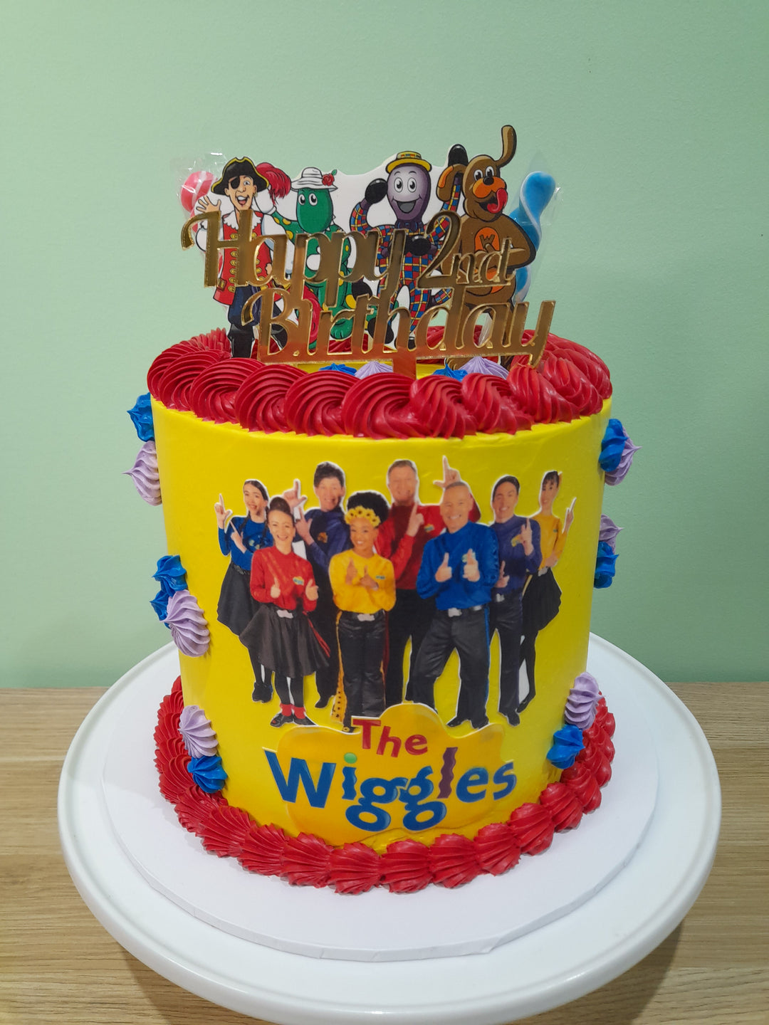 Vegan & Gluten Free Cake - Tall Kids Theme Cake – Stylish Cakes Co.