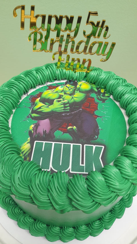 Hulk Cake