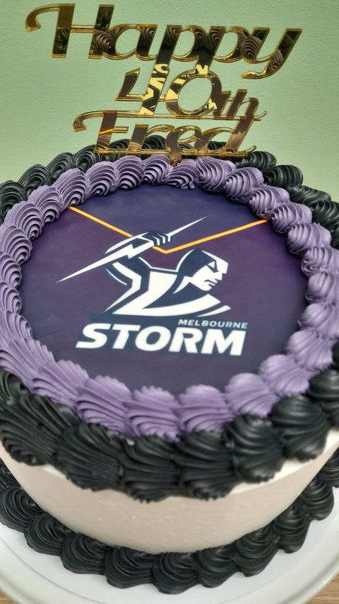 Melbourne Storm Cake