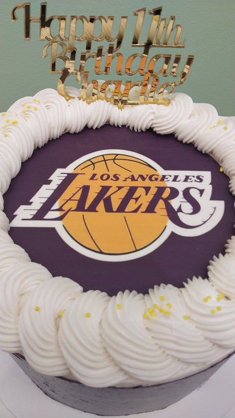 NBA Basketball Cake