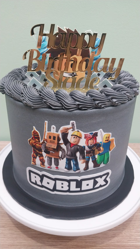 Tall Roblox Cake