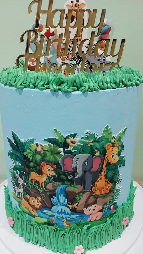 Tall Jungle Cake