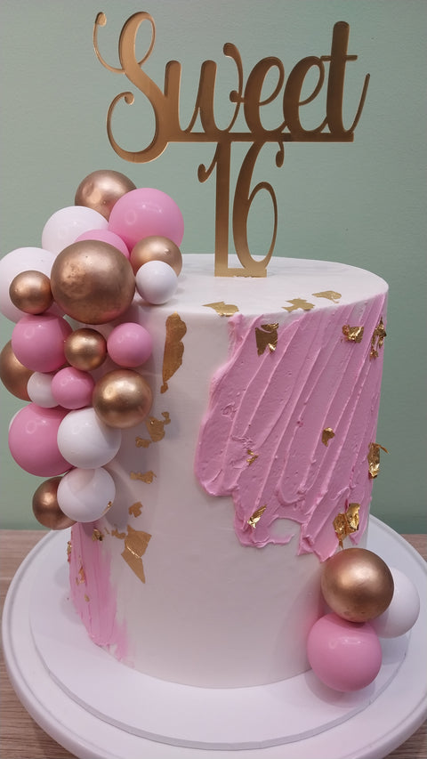 Tall Balloon Cake