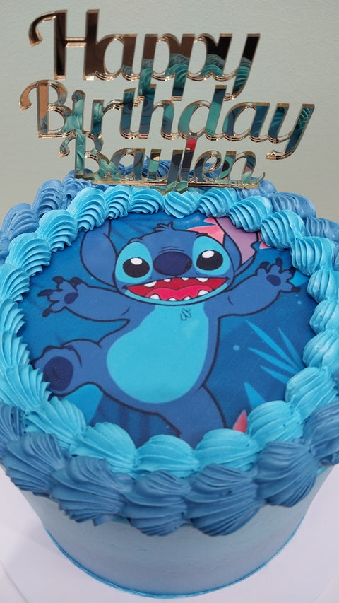 Stitch Cake